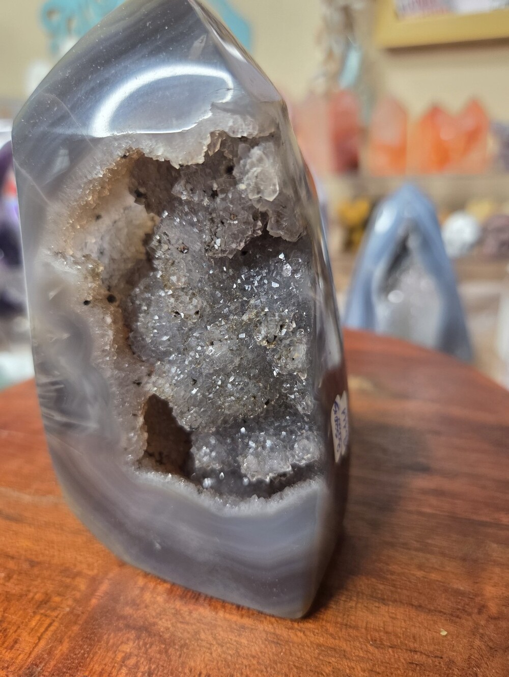 Druzy Agate Tower Brown 4.5 1 Lb (Harmony) - Picture 3 of 3